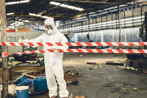 Professional Biohazard technician working in Plymouth, MN